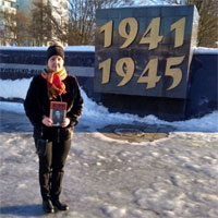 Внуки ветеранов получили книги «История, рассказанная народом»