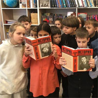 Книги «История, рассказанная народом» вручены школьникам Светлогорска