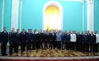 Торжественный приём в Кремле в честь выпускников военных вузов. 25.06.2015