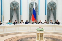 Заседание Координационного совета при Президенте РФ